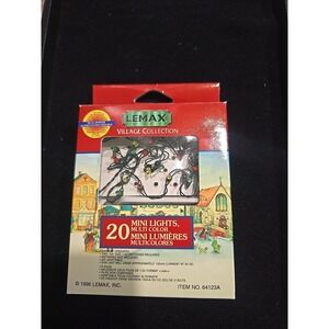 Lemax Village Collection 20 Mini Lights Multi Color‎ Item 64123A